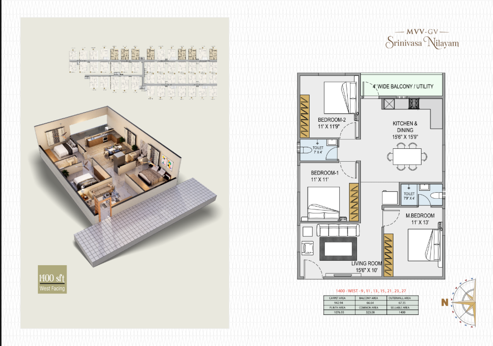 Penthouse Floor Plan